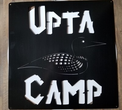 23.5&quot; x 24&quot; Loon Upta Camp