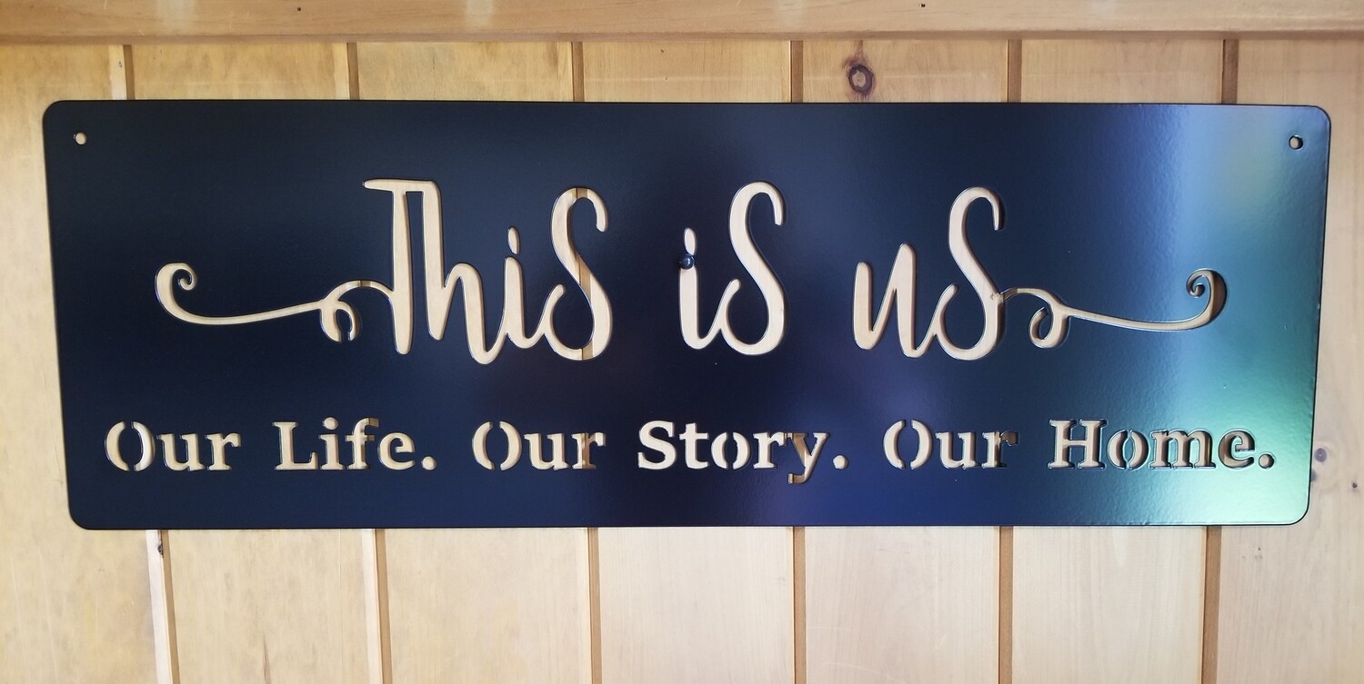 10&quot; x 30&quot; This Is Us