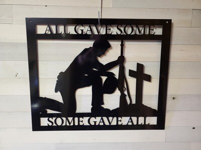 20&quot; x  24&quot; All Gave Some, Some Gave All