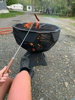 Pedestal Style Fire Pit Screen/Cover