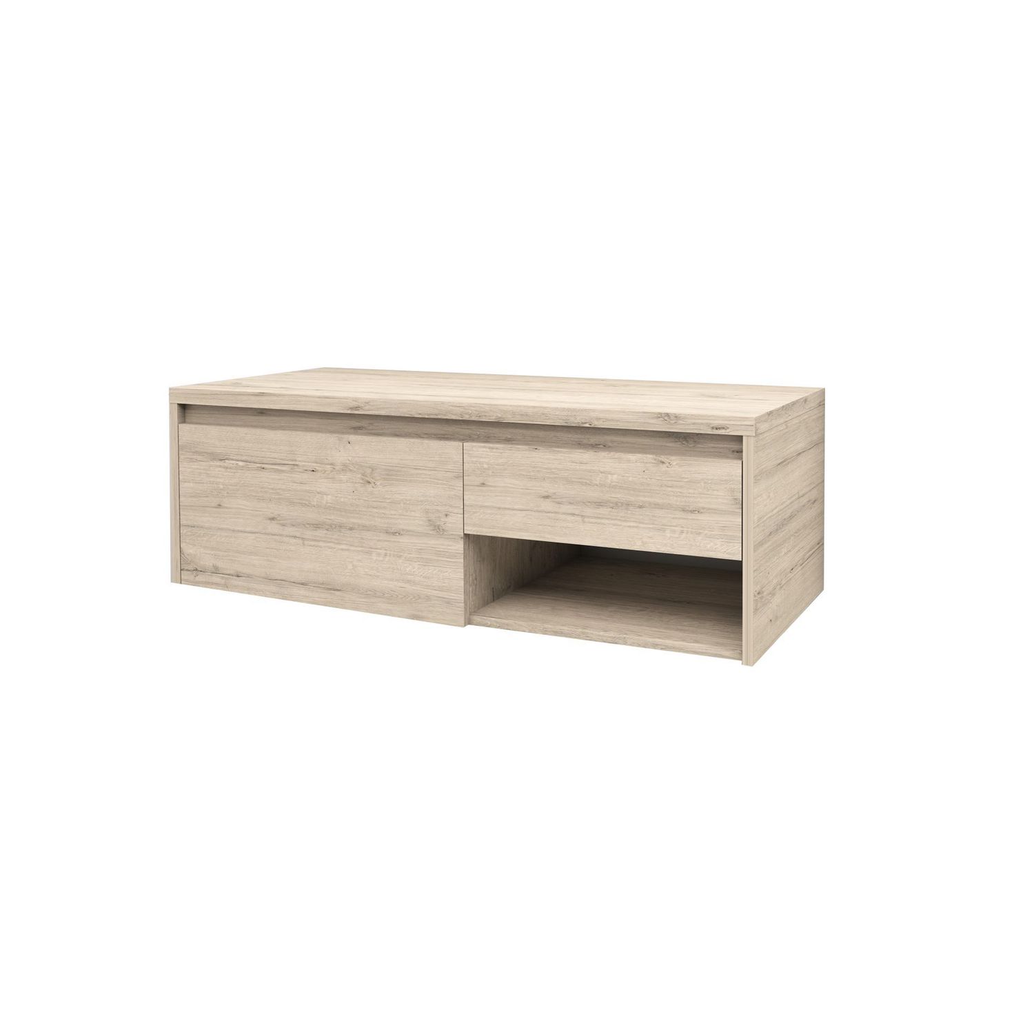 ARES MEUBLE SOUS-PLAN (120CM) - BOIS CLAIR