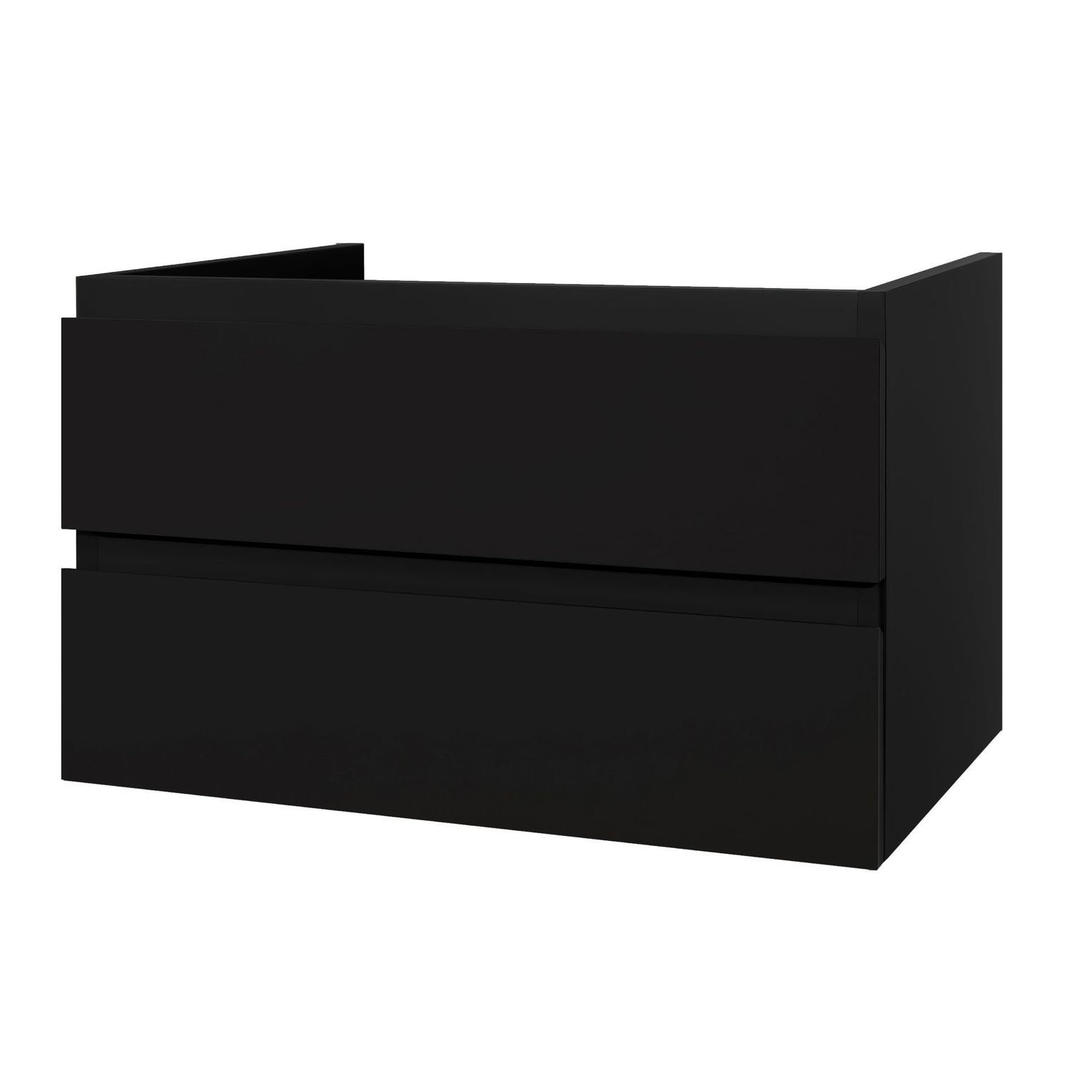 SALLY MEUBLE SOUS-PLAN (100CM) - NOIR MAT