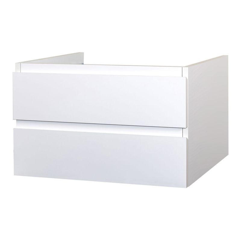 SALLY MEUBLE SOUS-PLAN (100CM) - BLANC BRILLANT SALLY MEUBLE SOUS-PLAN (100CM) - BLANC BRILLANT