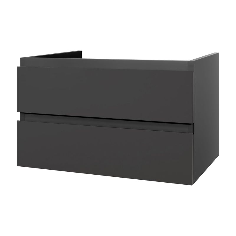 SALLY MEUBLE SOUS-PLAN (100CM) - GRIS MAT