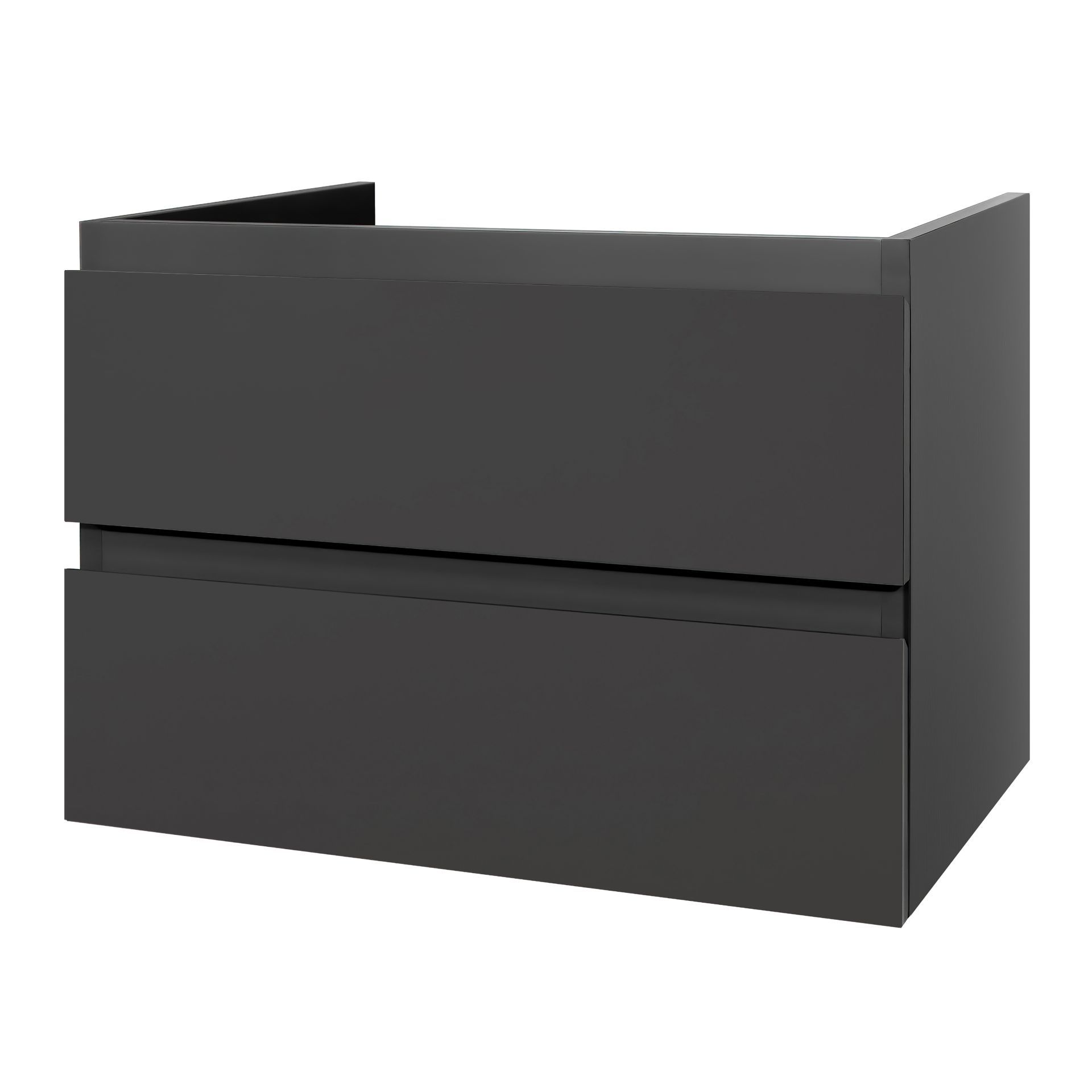 SALLY MEUBLE SOUS-PLAN (80CM) - GRIS MAT