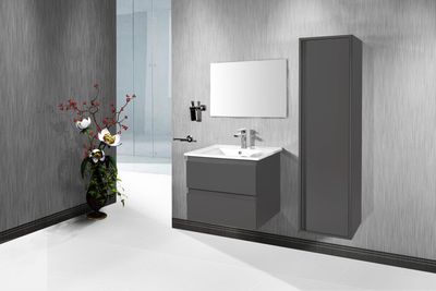 SALLY MEUBLE SOUS-PLAN (60CM) - GRIS MAT