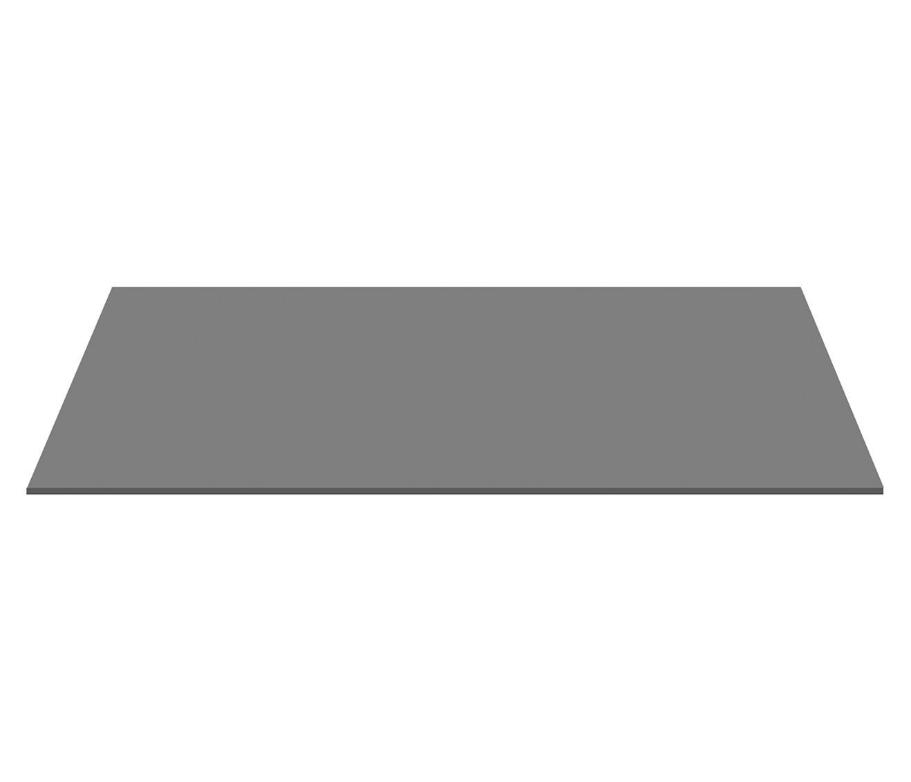 TABLETTE EN MDF (118.4X45.5X2.6 CM) - GRIS MAT