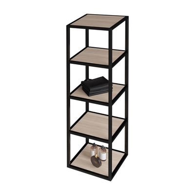 SHARP MEUBLE COLONNE (30X35X135CM) - NOISETTE