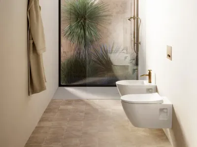 WC suspendu
