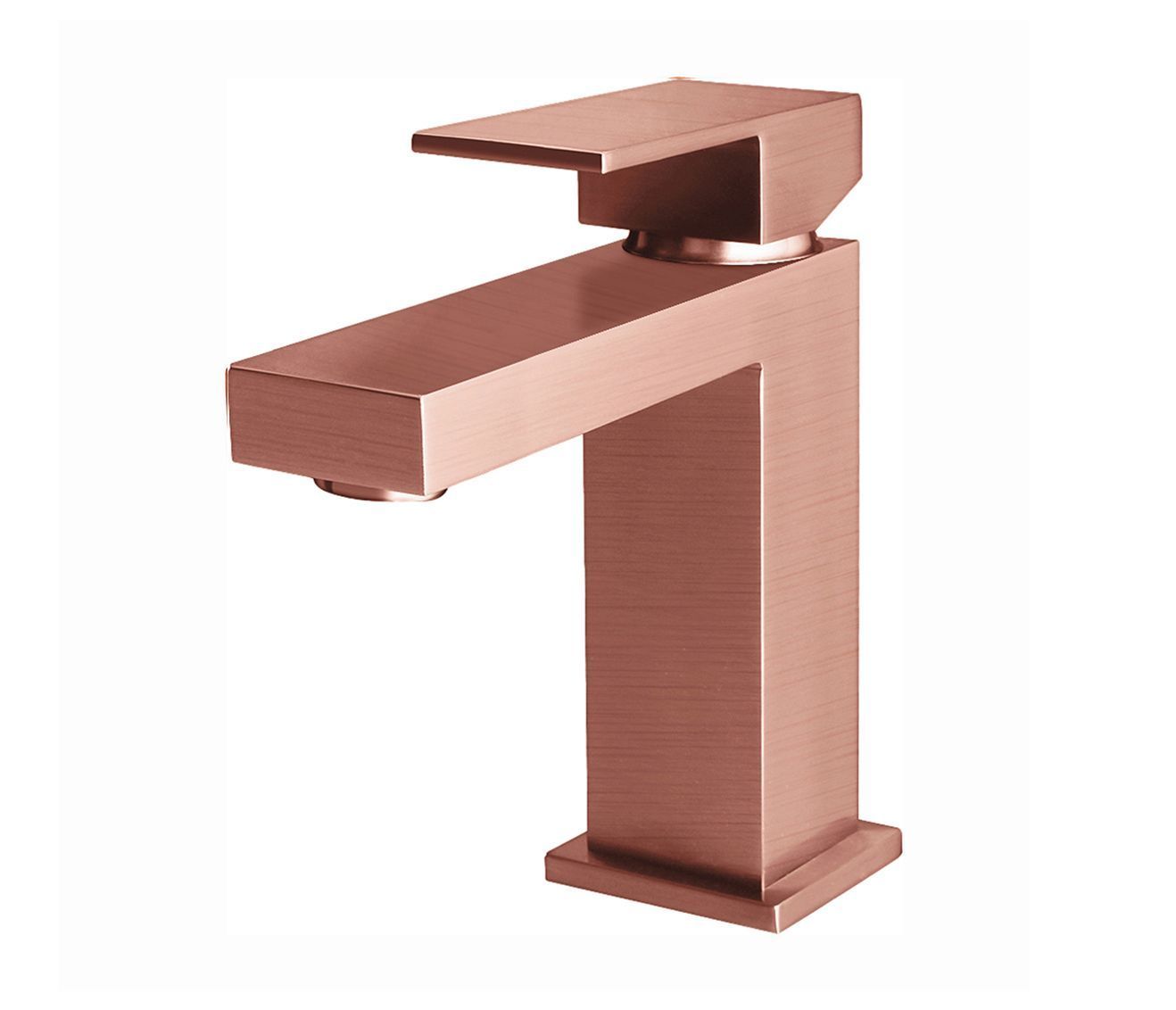 CHAN MITIGEUR DE LAVABO CARRÉ - CUIVRE BROSSÉ