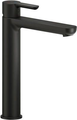MITIGEUR LAVABO HAUT COLDSTART ABC NOBILI CLIC-CLAC NOIR MAT