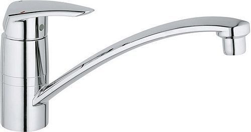 MITIGEUR CUISINE EURODISC GROHE CHROME