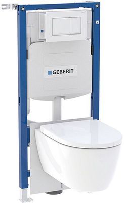 SYSTÈME DE SUSPENSION SYSTEMFIX + SET DE TOILETTES ICON GEBERIT