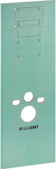 PLAQUE PLATRE PRE-PERCE DUOFIX POUR BATI SUPPORT WC GEBERIT