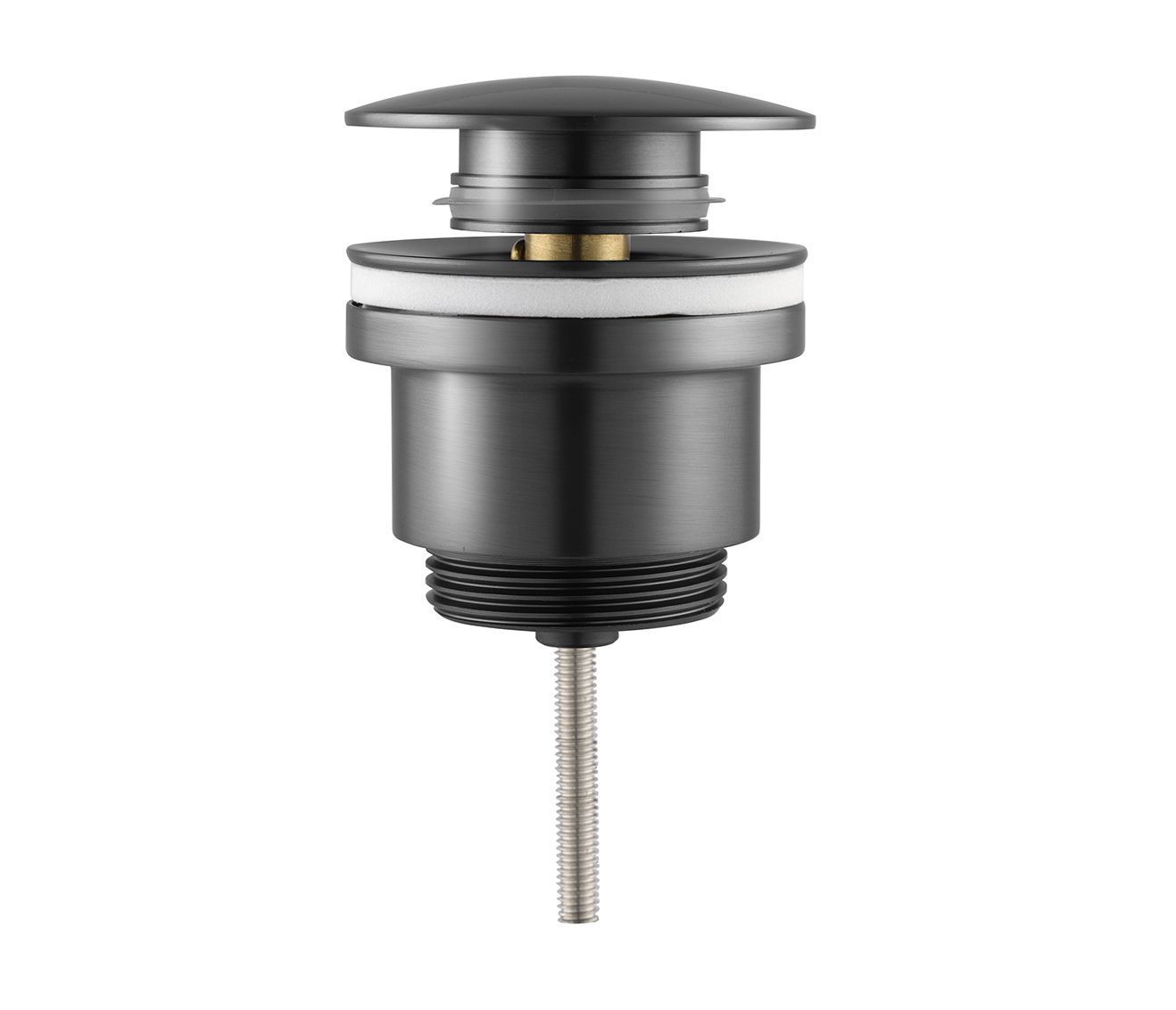 CREPINE PUSH PUSH 5/4 TROP-PLEIN - GRIS METALLIQUE