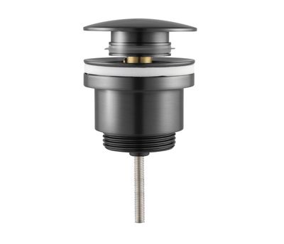 CREPINE PUSH PUSH 5/4 TROP-PLEIN - GRIS METALLIQUE