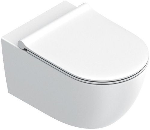 WC SUSPENDU SFERA 55 CATALANO CATAGLAZE+ FIXATION INVISIBLE SILENTECH BLANC MAT