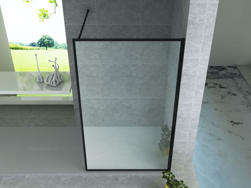 PAROI DE DOUCHE PROFIL/BORD NOIR90X200CM 8MM PAROI DE DOUCHE PROFIL/BORD NOIR90X200CM 8MM