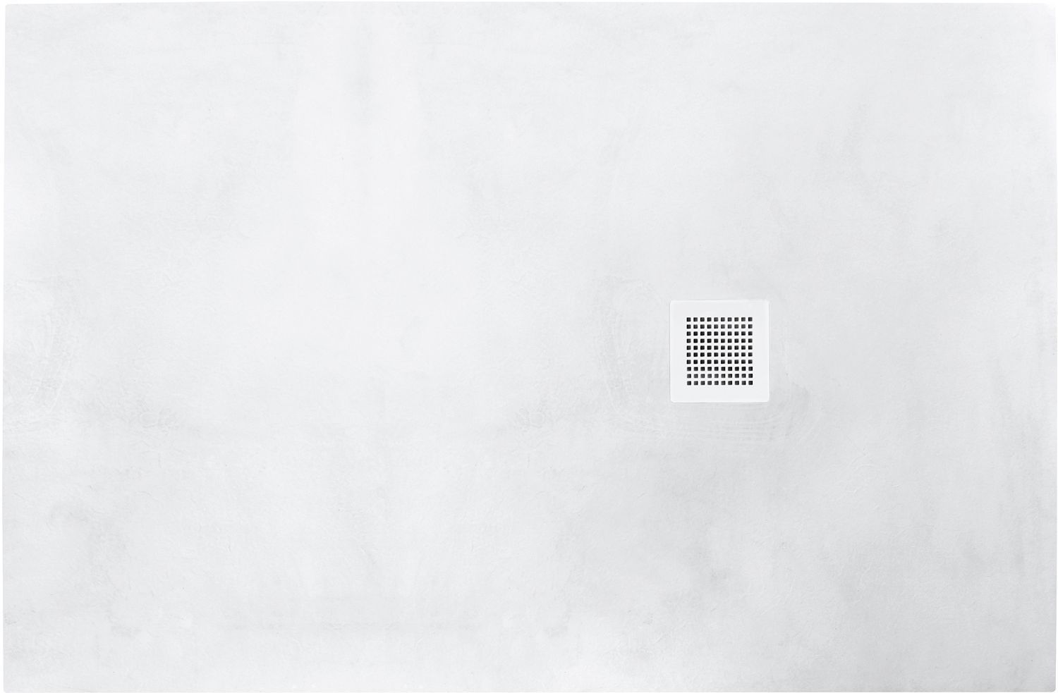 PLAQUE DOUCHE ROCK 90-180-3,5 INCLUSIF GRILLE BLANC