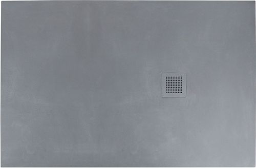 PLAQUE DOUCHE ROCK 90-160-3,5 INCLUSIF GRILLE ANTHRACITE