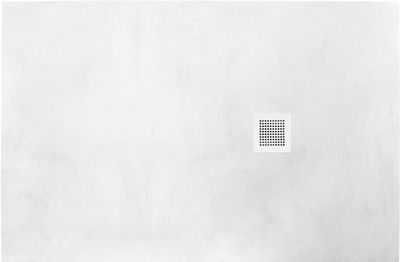 PLAQUE DOUCHE ROCK 90-140-3,5 INCLUSIF GRILLE BLANC