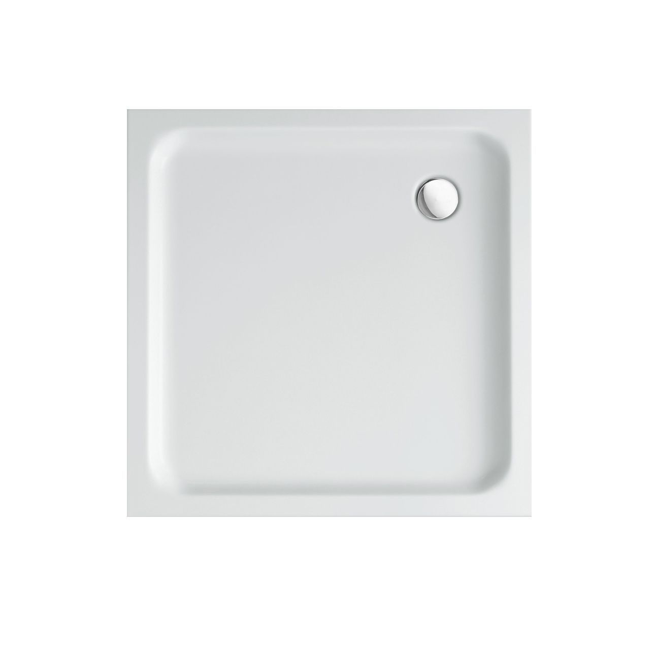 RECEVEUR DE DOUCHE ACRYLIQUE CARRÉ (90X90X15CM) - BLANC