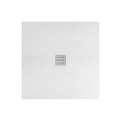 RECEVEUR DE DOUCHE ACRYLIQUE (90X90CM) - BLANC MAT