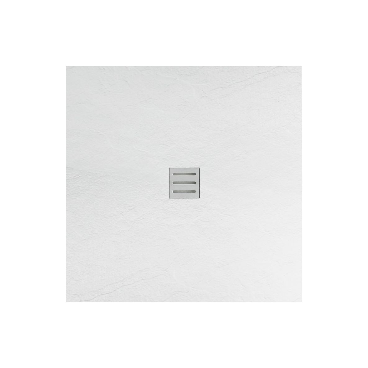 RECEVEUR DE DOUCHE ACRYLIQUE (80X80CM) - BLANC MAT