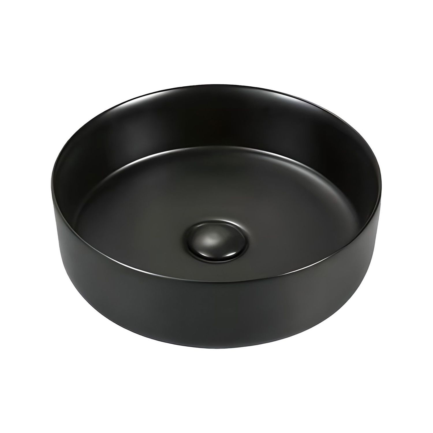 VASQUE EN CERAMIQUE (35CM) NOIR MAT