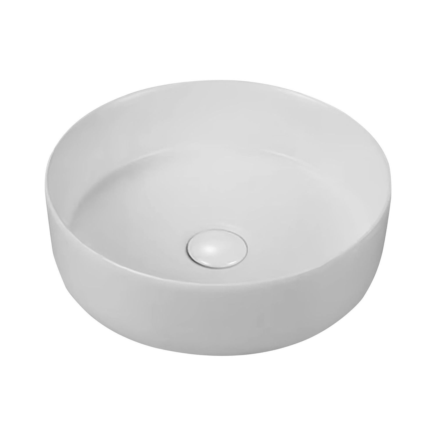 VASQUE EN CÉRAMIQUE  (35CM) MAT BLANC