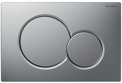 PLAQUE DE COMMANDE 2 TOUCHES SIGMA01 CHROME-MAT