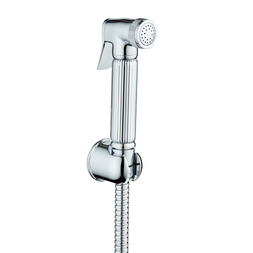DESIGN SET WC-(BIDET) DOUCHETTE RONDE - CHROME