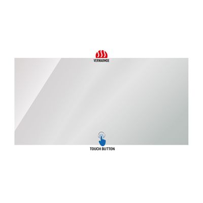 QUEEN MIROIR LED RECTANGULAIRE AVEC CHAUFFAGE (120X60CM)