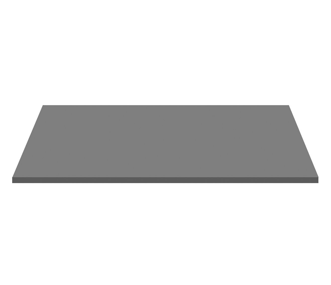 TABLETTE EN MDF (152.4X45.5X2.6 CM) - GRIS MAT