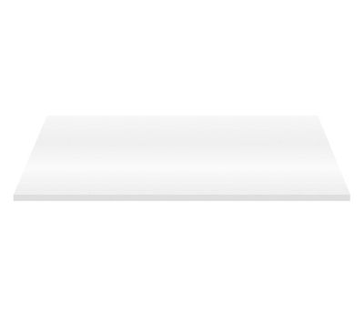 TABLETTE EN MDF (152.4X45.5X2.6 CM) - BLANC BRILLANT