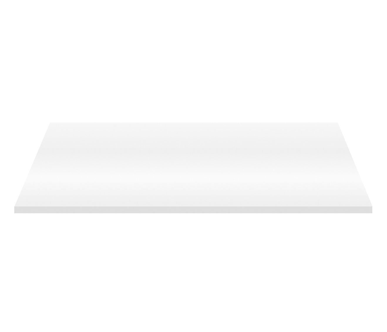 TABLETTE EN MDF (76.4X45.5X2.6 CM) - BLANC MAT