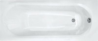 BAIN NEWFORM DESCO COLLECTION ACRYL + PIEDS 160-70CM BLANC