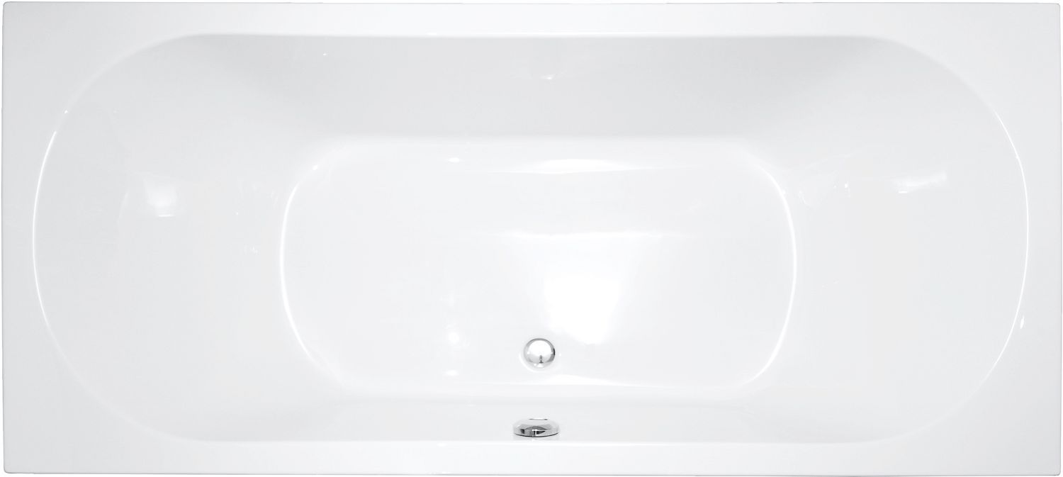 BAIN DUO NEW DESCO COLLECTION ACRYL + PIEDS 170-75CM BLANC