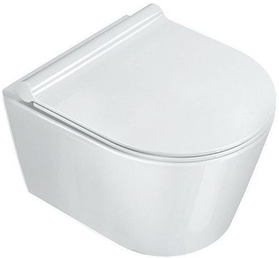 WC SUSPENDU ZERO 46 COMPACT CATALANO SILENTECH CATAGLAZE+ BLANC