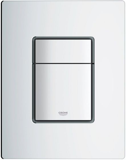 PLAQUE 2-TOUCHES COSMO CHROME MAT GROHE