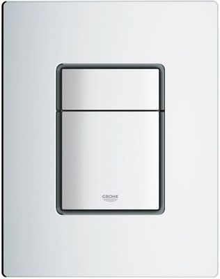 PLAQUE 2-TOUCHES COSMO CHROME MAT GROHE
