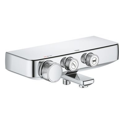 Mitigeur GROHE thermostatique bain/douche Grohtherm Smartcontrol 1/2'' chromé
