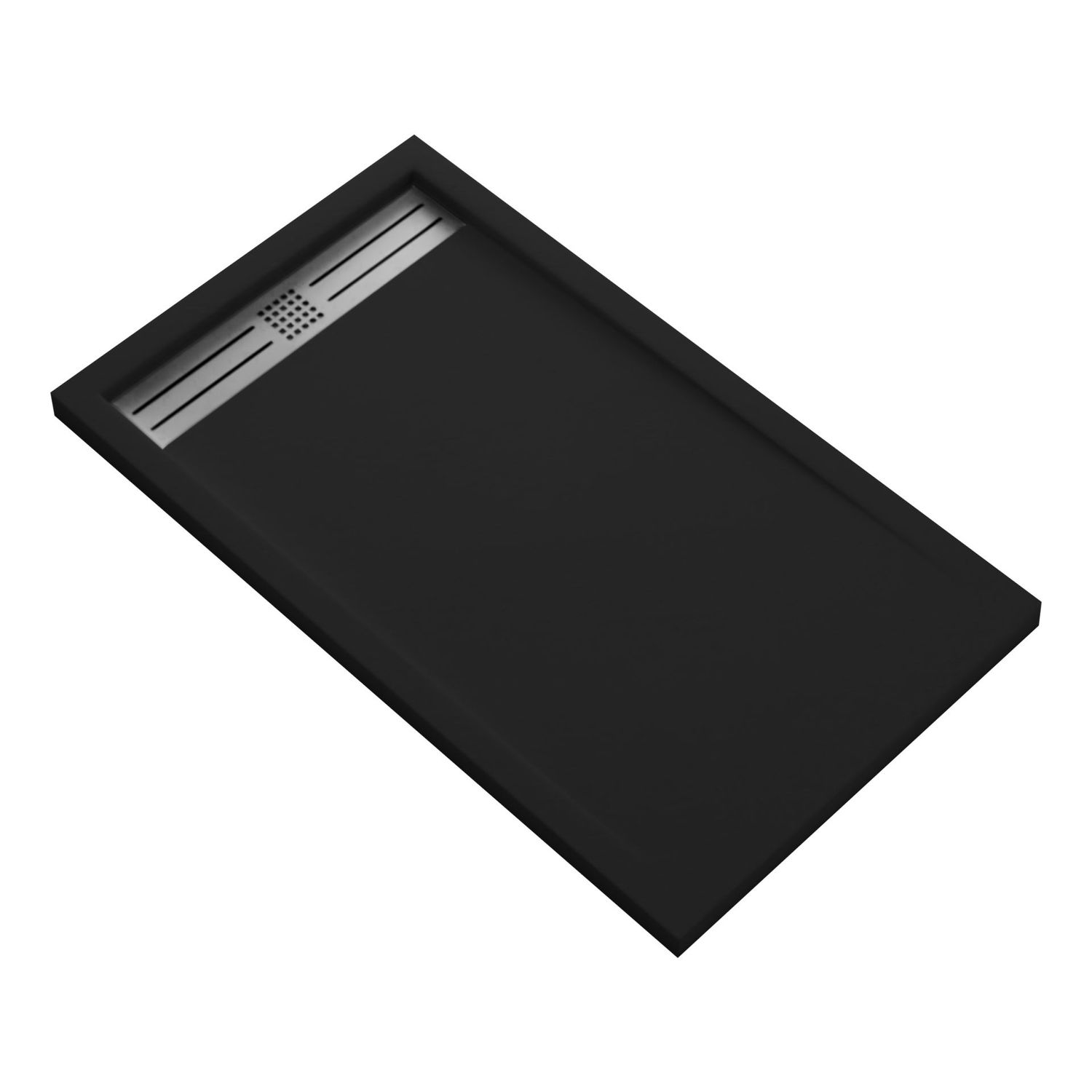 ELITE RECEVEUR DE DOUCHE EN PIERRE COMPOSITE (180X90X3CM) - NOIR