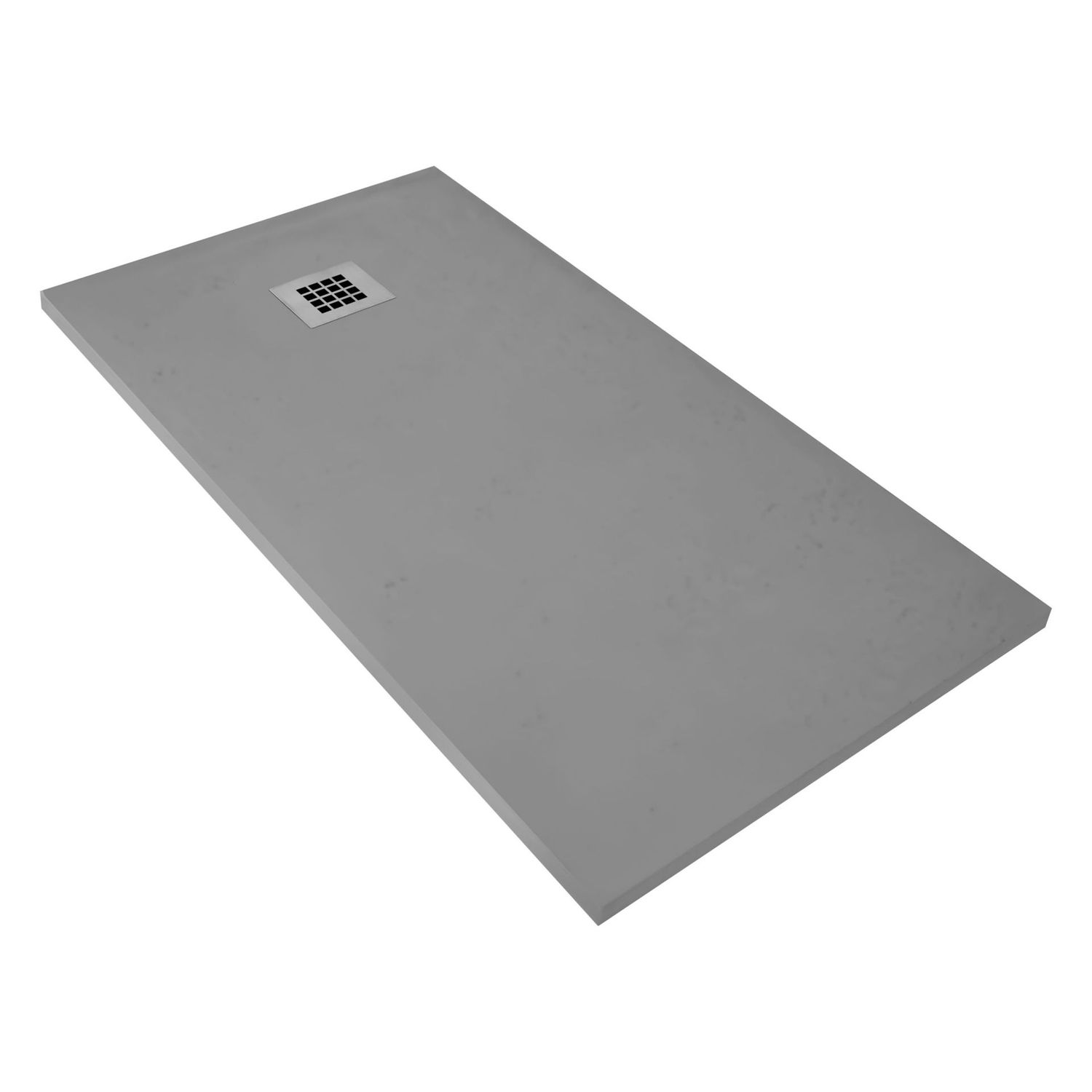 MADISON RECEVEUR DE DOUCHE EN PIERRE COMPOSITE (180X90X3CM) - GRIS