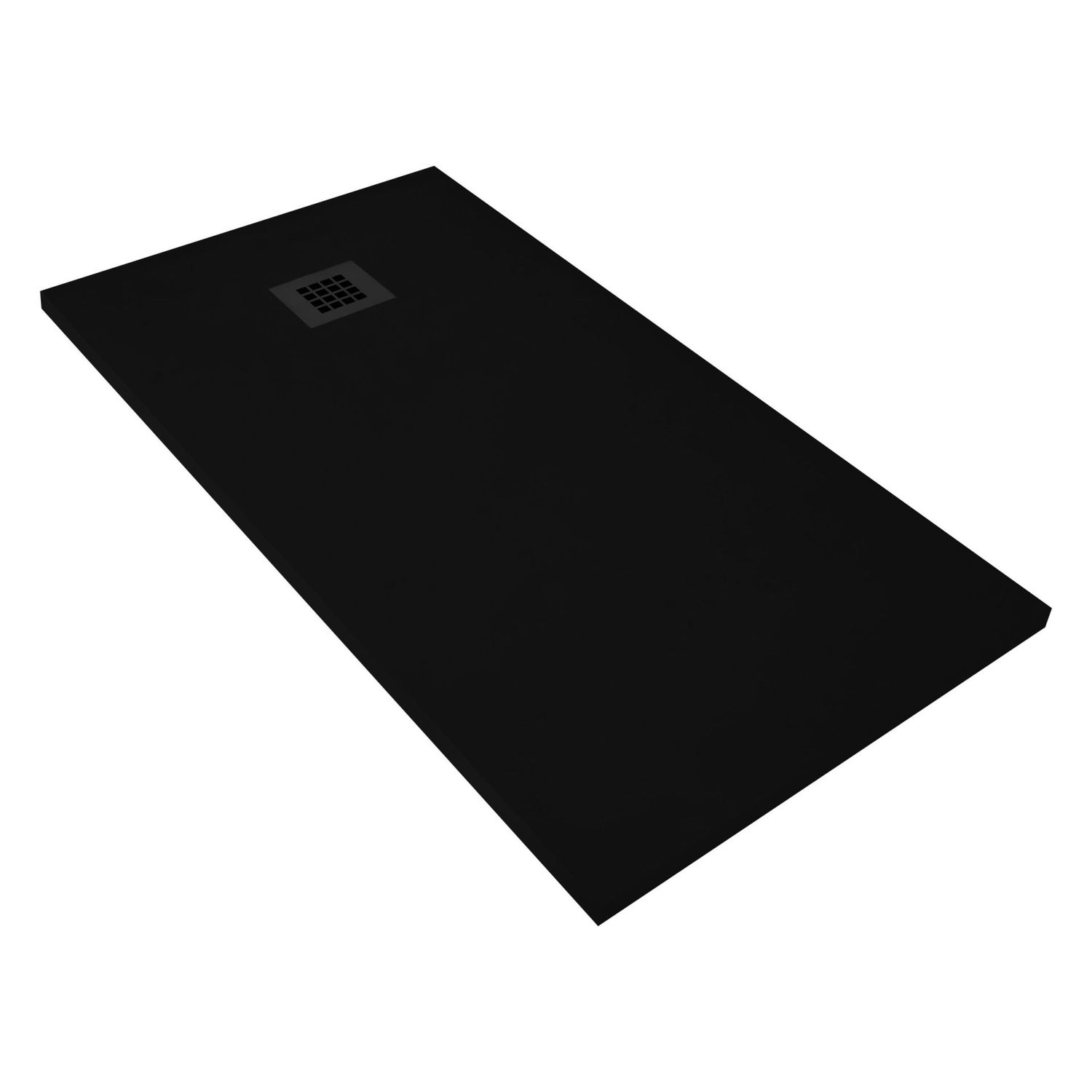 VERONI MADISON RECEVEUR DE DOUCHE COMPOSITE NOIR 100X100X3CM
