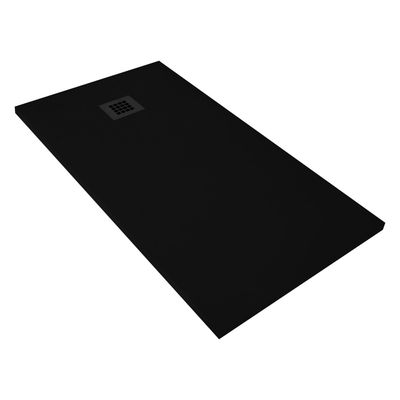 VERONI MADISON RECEVEUR DE DOUCHE COMPOSITE NOIR 100X100X3CM