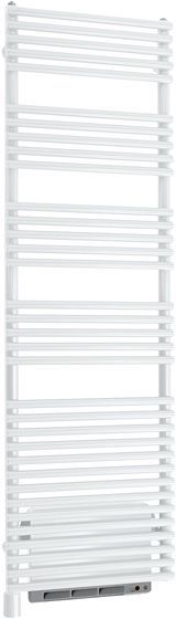 D-RADIATEUR SALLE DE BAIN TUBO TURBO 496/1746MM 1000W +VENTILO 1000W BLANC RAL 9016