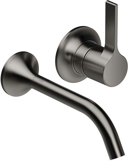 SET DE FINITION MITIGEUR LAVABO MURAL VAIA DORNBRACHT SAILLIE 190MM DARK PLATINUM MATT