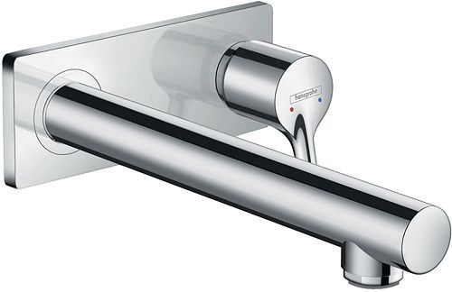 SET DE FINITION MITIGEUR LAVABO MURAL TALIS S HANSGROHE 225MM CHROME