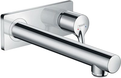 SET DE FINITION MITIGEUR LAVABO MURAL TALIS S HANSGROHE 225MM CHROME